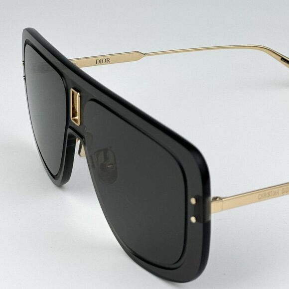 NEW Dior ULTRADIOR MU B0A0 Gold Grey Unisex Mask Sunglasses - Picture 12 of 15